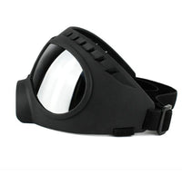 HKM-2651069 Dog Goggles for Medium and Large Dogs - Black and White Protective Sunglasses