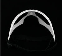 HKM-2651069 Dog Goggles for Medium and Large Dogs - Black and White Protective Sunglasses