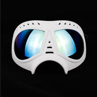 HKM-2651069 Dog Goggles for Medium and Large Dogs - Black and White Protective Sunglasses