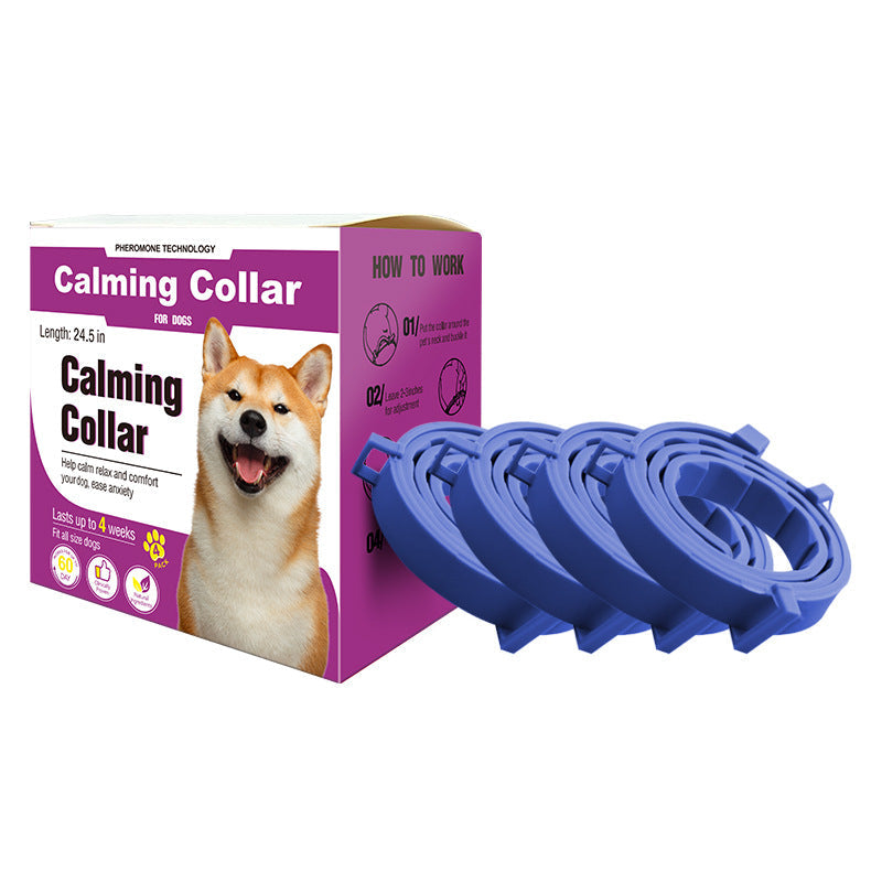 HKM-2651453 Adjustable Soothing Collar for Cats and Dogs in Various Colors