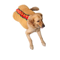 HKM-2653629 Cute Hot Dog Costume for Dogs and Cats - Fun Sandwich Outfit for Pets
