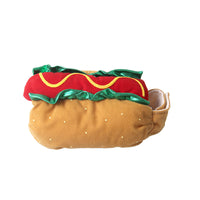 HKM-2653629 Cute Hot Dog Costume for Dogs and Cats - Fun Sandwich Outfit for Pets
