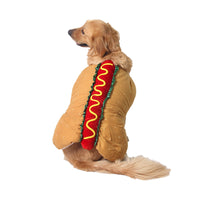 HKM-2653629 Cute Hot Dog Costume for Dogs and Cats - Fun Sandwich Outfit for Pets