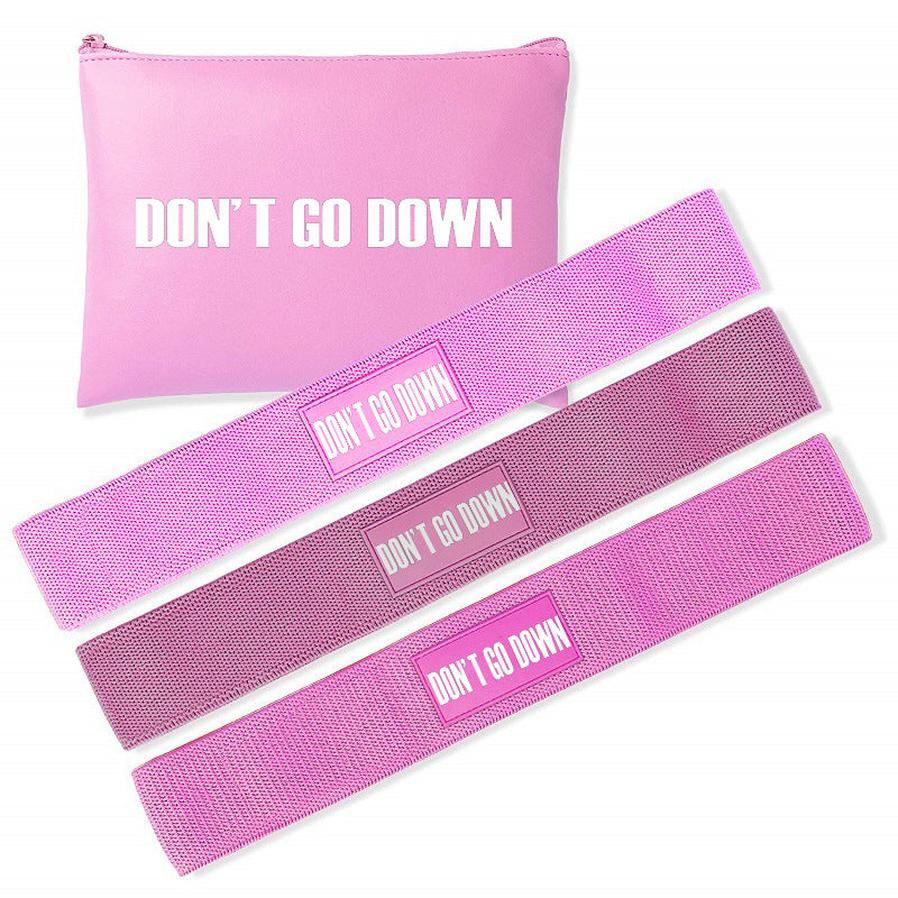 HKM-265427 3-Piece Customized Resistance Bands Set for All Fitness Levels