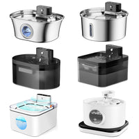 HKM-2655293 Automatic Stainless Steel Pet Water Fountain with 3.2L Capacity and Induction Sensor