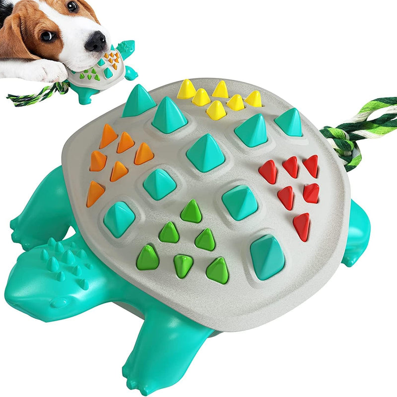 HKM-2656701 Natural Rubber Dog Toothbrush Chew Toy for Dental Care and Interactive Play