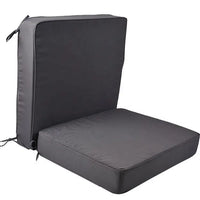HKM-265747 Thick Waterproof Reclining Chair Cushion for Outdoor Use