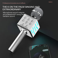 HKM-265747 Wireless Bluetooth Condenser Microphone for Home, Music, and Conferences - Super Cardioid Design