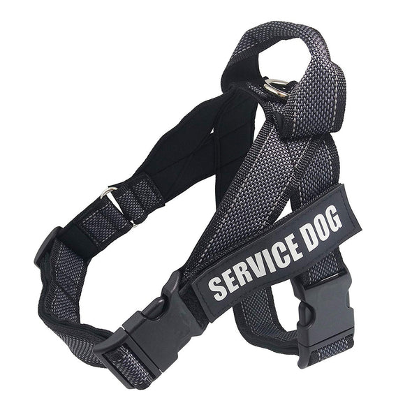 HKM-2658493 Adjustable Nylon Dog Car Safety Chest and Back Strap - Various Sizes Available