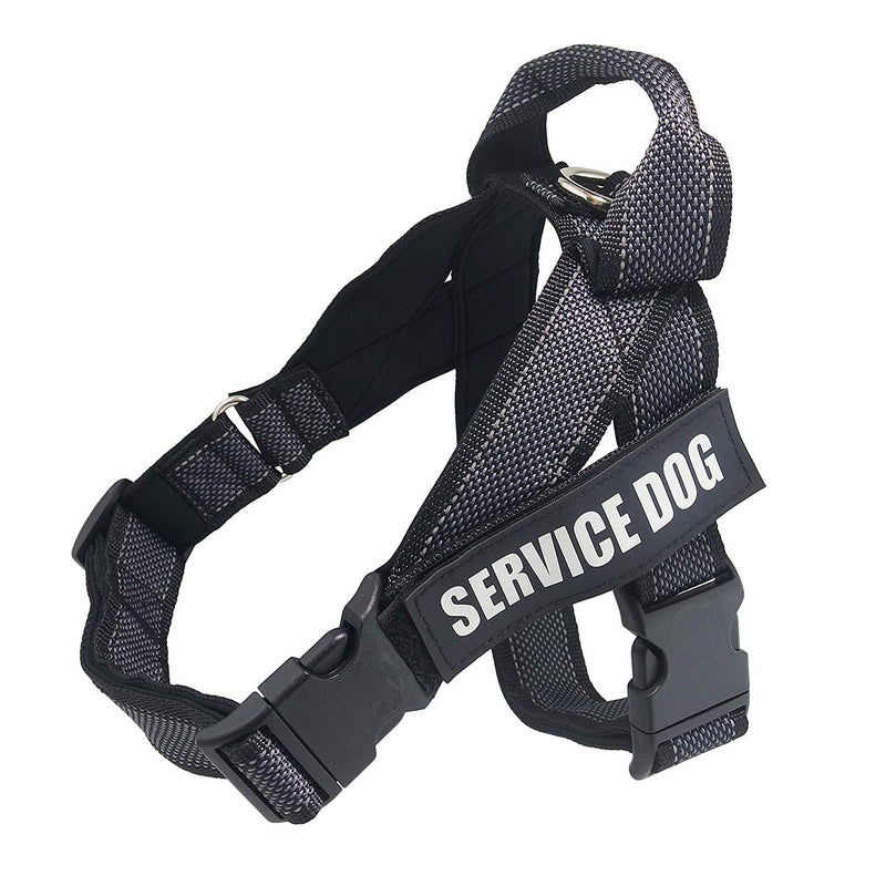 HKM-2658493 Adjustable Nylon Dog Car Safety Chest and Back Strap - Various Sizes Available