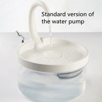 HKM-2661053 Swan Neck Automatic Pet Drinking Fountain with 2L Capacity and High-Efficiency Filtration System