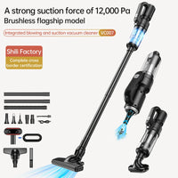 HKM-266131 Portable Wireless Handheld Vacuum Cleaner with Brushless Motor and Ultra-Powerful Suction