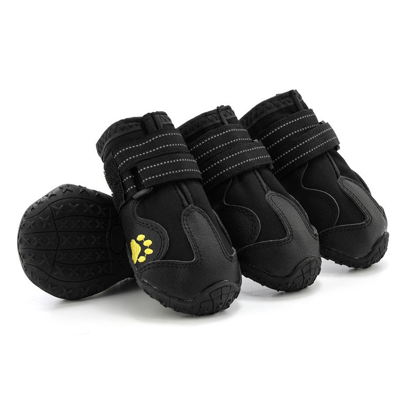 HKM-2661821 Waterproof and Wear-Resistant Rubber Dog Foot Covers, Size Options Available