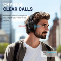 HKM-266387 Wireless Over-Ear Headphones with Hybrid Noise Cancellation and 30 Hours Playtime