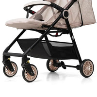 HKM-266579 Compact Lightweight Foldable Baby Stroller with Skin-Friendly Fabric, Perfect for Travel