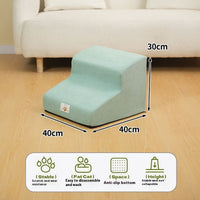 HKM-2666429 Pet Bed Stairs - Wooden Pet Bedside Ramp for Dogs