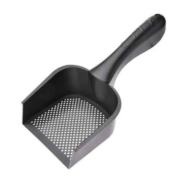HKM-266707 Durable Indoor Cat Litter Scoop with Comfortable Handle - Eco-Friendly PVC, Portable Cleaning Tool