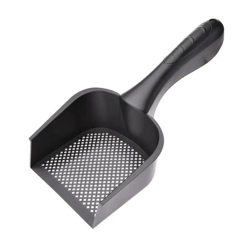 HKM-266707 Durable Indoor Cat Litter Scoop with Comfortable Handle - Eco-Friendly PVC, Portable Cleaning Tool