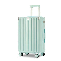 HKM-266771 Custom Lightweight 3-Piece Travel Luggage Set with Wheels and USB Port Lock