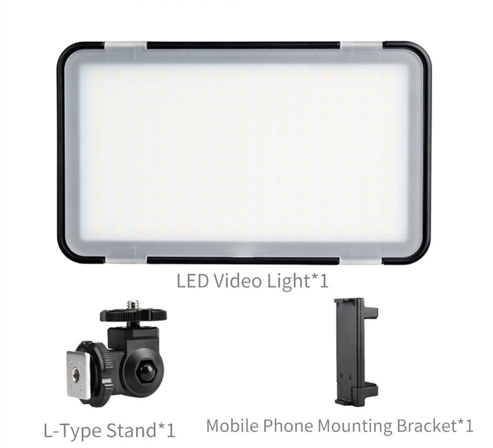 HKM-266771 Ultra-Thin Mobile Phone Photography LED Light - 150 LEDs, Adjustable Brightness, 5600K Color Temperature