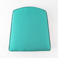 HKM-266899 Water-Resistant Tufted Square Outdoor Chair Cushions with Straps for Highback and Office Chairs