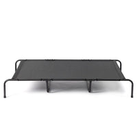 HKM-2669373 Elevated Dog Bed with Textilene Mesh and Powder-Coated Steel, Ideal for Indoor and Outdoor Use