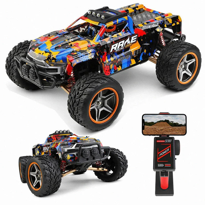 HKM-266963 1/10 Scale 4WD Electric RC High Speed Drift Vehicle - Simulation Remote Control Climbing Car