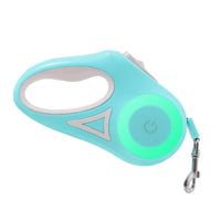 HKM-2670525 Retractable Dog Leash with Collar - Automatic Traction Rope for Small to Large Pets