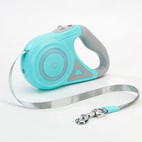HKM-2670525 Retractable Dog Leash with Collar - Automatic Traction Rope for Small to Large Pets