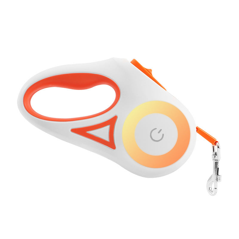 HKM-2670525 Retractable Dog Leash with Collar - Automatic Traction Rope for Small to Large Pets