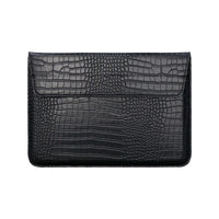 HKM-267091 Portable PU Leather Tablet and Laptop Sleeve Bag with Stand for 11 to 15 Inch Devices