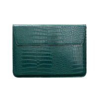 HKM-267091 Portable PU Leather Tablet and Laptop Sleeve Bag with Stand for 11 to 15 Inch Devices