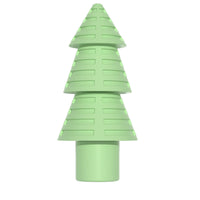 HKM-2671549 Medium TPR Christmas Tree Chew Toy for Pets - Available in Blue, Pink, Green