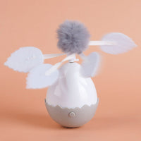 HKM-267155 Electric Cat Teasing Ball Cute Pet Electric Tumbler Ball Toy Cat Self-Hi Relieving Stuffy Toy Smart Cat Toy