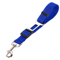 HKM-2672189 Adjustable Nylon Seat Belt for Dogs - Black, Red, Blue, Purple, Green - 2.5 * 70cm