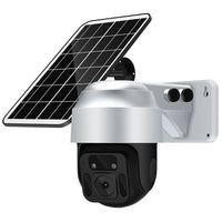 HKM-267219 1080P Solar Powered Wireless Dome Surveillance Camera with Night Vision and 3.6mm Lens