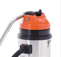 HKM-267283 Stainless Steel Industrial Wet and Dry Vacuum Cleaner, 30L 1000W with Complete Accessories
