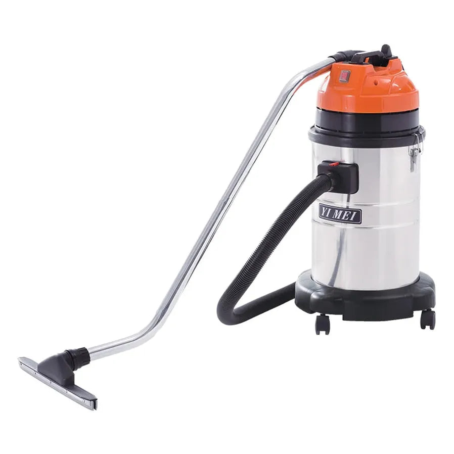 HKM-267283 Stainless Steel Industrial Wet and Dry Vacuum Cleaner, 30L 1000W with Complete Accessories