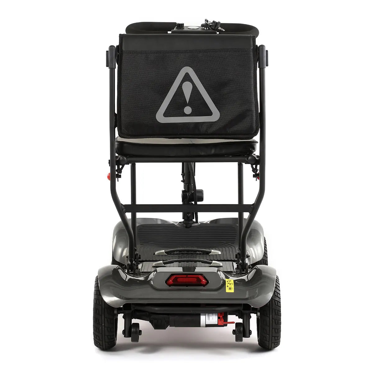HKM-267411 Lightweight 4 Wheel All Terrain Mobility Scooter, Portable Folding Design, Black, Range 20KM, Max Speed 8KM/H, 24V Lithium Battery