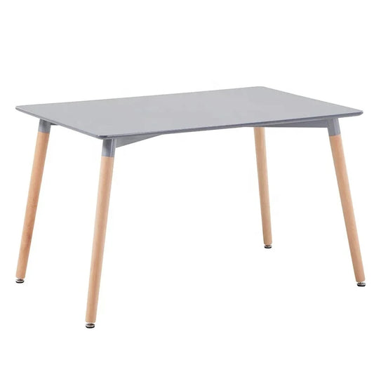 HKM-267411 Modern MDF Wooden Dining Table for Kitchen and Dining Room Use