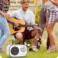 HKM-267539 Portable Mini Karaoke Speaker for Home and Outdoor Use – Wireless Family Singing Device