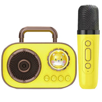 HKM-267539 Portable Mini Karaoke Speaker for Home and Outdoor Use – Wireless Family Singing Device