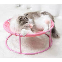 HKM-2676541 Universal Cat Nest with Moisture-Proof Base and Easy Disassembly, Stainless Steel Frame, Available in Multiple Colors