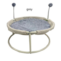 HKM-2676541 Universal Cat Nest with Moisture-Proof Base and Easy Disassembly, Stainless Steel Frame, Available in Multiple Colors