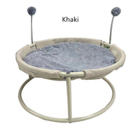 HKM-2676541 Universal Cat Nest with Moisture-Proof Base and Easy Disassembly, Stainless Steel Frame, Available in Multiple Colors