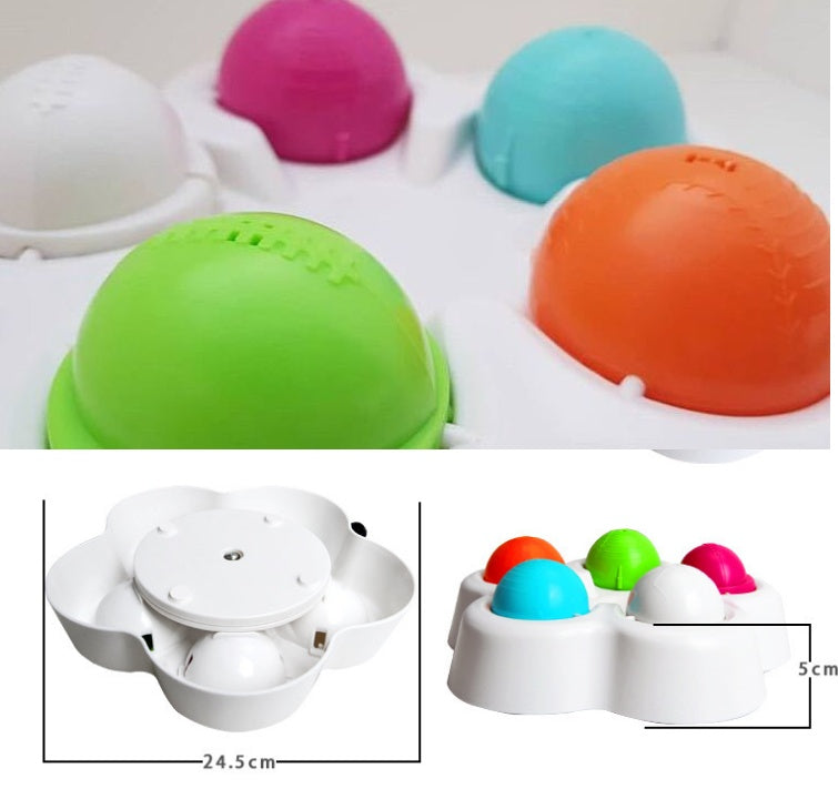 HKM-2676669 Interactive Slow Feed Bowl for Pets - Durable PP Material for Engaging Mealtime