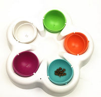 HKM-2676669 Interactive Slow Feed Bowl for Pets - Durable PP Material for Engaging Mealtime