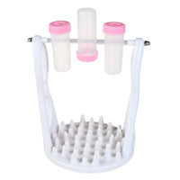 HKM-2680253 Interactive Slow Feeder Pet Bowl in Blue, Yellow, and Pink ¨C Designed to Prevent Overeating and Boredom