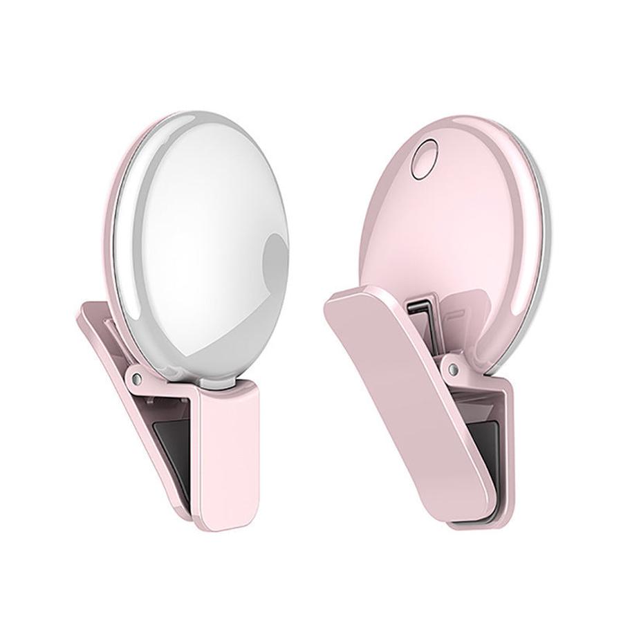 HKM-268243 Round Mobile Phone Fill Light for Perfect Make-Up Selfies