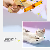HKM-2683069 Interactive Cat Toy for Boredom Relief - Pine, Acrylic & Cashmere Design